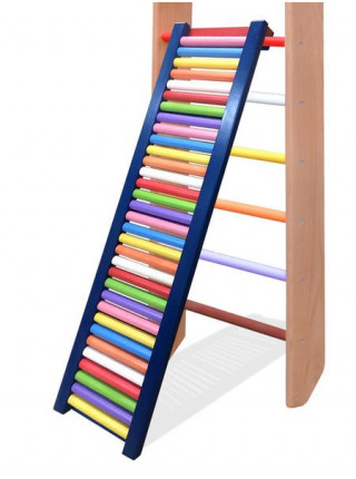 Дошка для пресу роликова масажна кольорова 